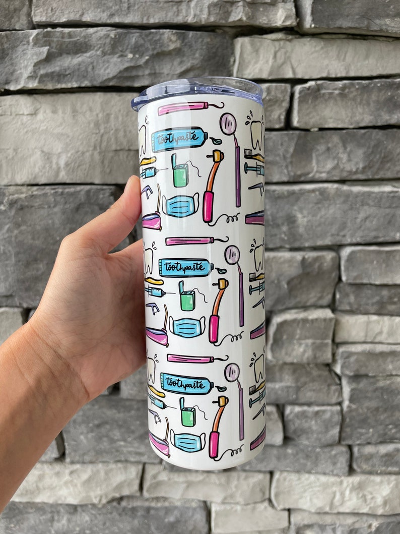 Dentist Tumbler Dental Hygienist Gift Graduation Tumbler Etsy