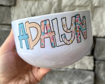 Tazón de helado personalizado