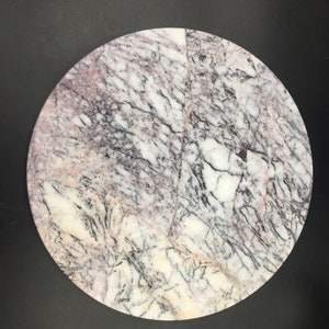 Calacatta Viola Marble Decorative Round Tray,Handmade marble serving tray,round organizer marble tray,marble jewelery tray