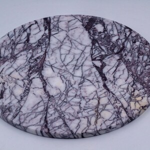 Calacatta Viola round marble tray,handmade unique marble serving tray, Decorative tray,custom made perfume tray,modern decor tray