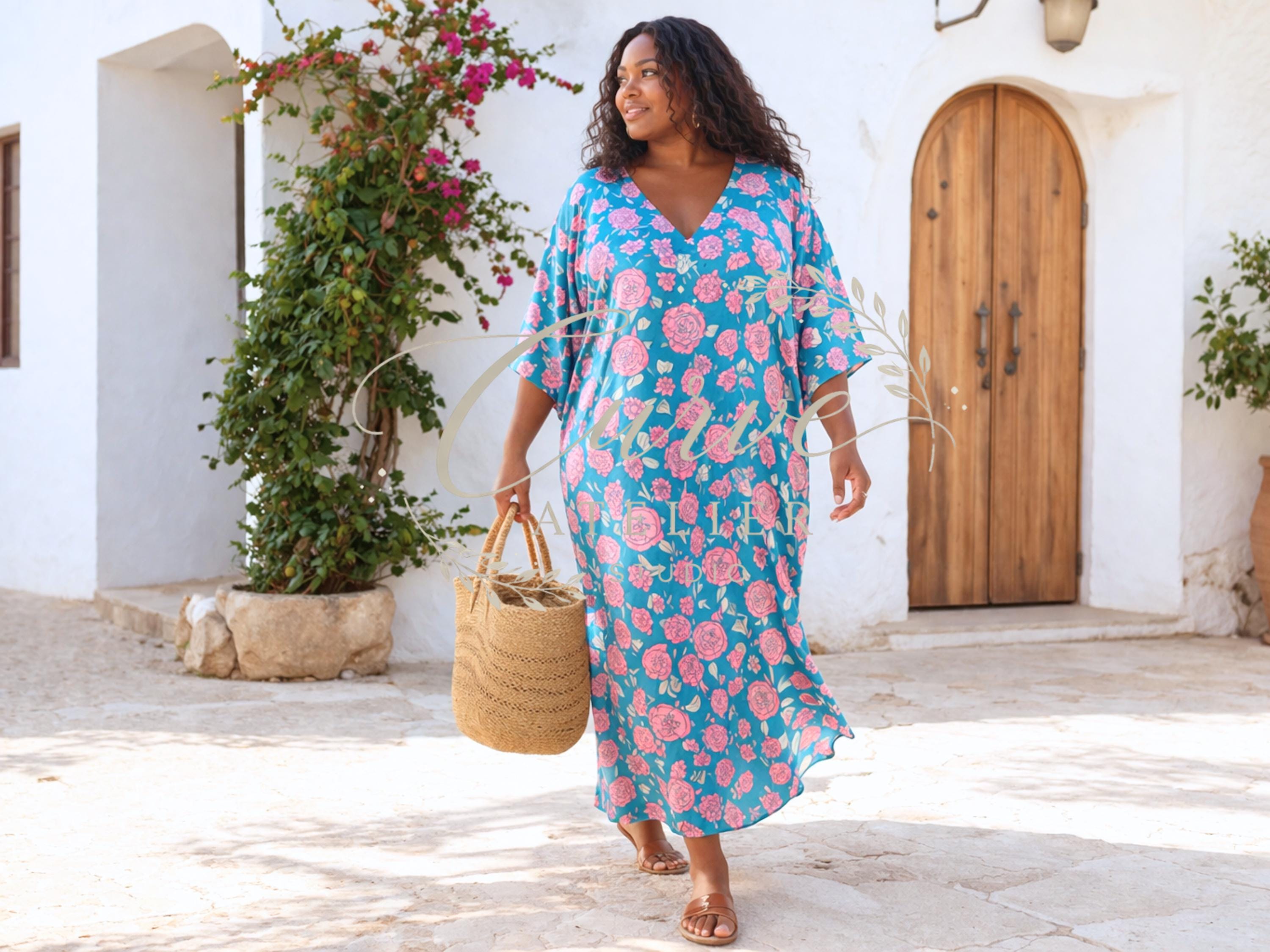 Gown Plus Size Cruise Wear Uk Empire Waist Linen Dress, A-line Maxi Summer Formal  Dress,