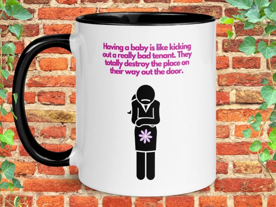 FUNNY BABY SHOWER gift mug, Large Ceramic Mug, Funny Mothers Day Gift, Pregnancy reveal mug, Mama Coffee Mug, Microwave Safe, Colorful