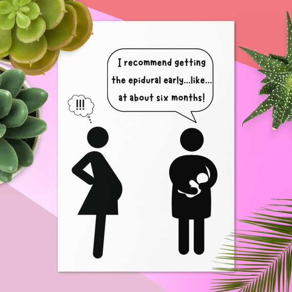 MOMMY ADVICE CARDS, Advice For Couple, Funny Parent Advice Cards, Funny Greeting Card, Best Advice For Pregnant Mom