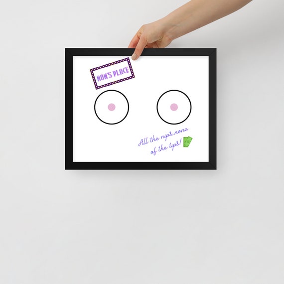 Funny Wall Art for Moms, Mom's Place, Funny baby shower gift framed poster, joke gift, Mother's Day Gift Art, humorous baby shower gift