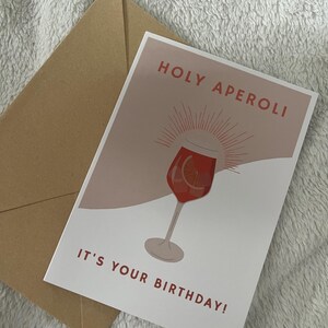 Geburtstagskarte „Holy Aperoli – It’s Your Birthday!“