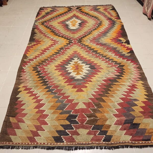 Large Kilim Rug Etsy
