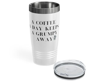 Taza de café para llevar / Taza para llevar / Taza de viaje para beber / Taza reutilizable / Vaso de acero inoxidable duradero / Cita divertida / Frío caliente / vaso