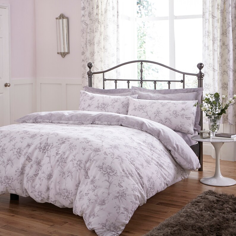 Sheridan Grey Bedding Collection Etsy UK