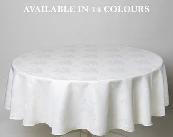 Cezanne Tablecloth 14 colours (Damask Rose Tablecloths)