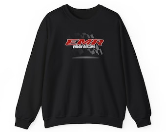 Eman Racing Fan Sweatshirt: Motorsport Crewneck Pullover