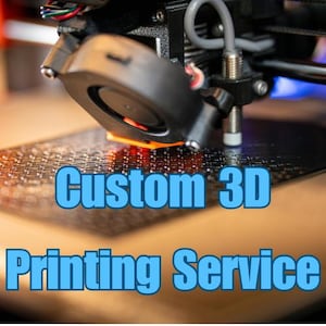 Custom 3D Printing, Design, and Prototyping Service in Multicolor