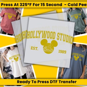 Disney Ready To Press DTF Transfers, DTF Prints, Transfers Ready For Press, Full Color Bulk Wholesale Dtf Print For T-Shirt Heat Transfer
