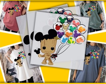 Transferencias DTF listas para imprimir de Disney, impresiones DTF, transferencias listas para imprimir, impresión DTF a todo color al por mayor para transferencia térmica de camisetas