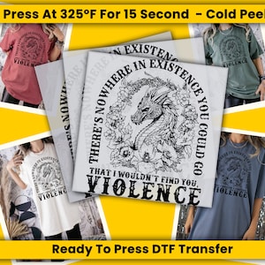 Fantastic Bookish Book Lover Ready To Press DTF Transfers Prints, Transfers Ready For Press, Full Color Dtf Print For T-Shirt