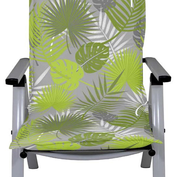 Hochlehner Auflage 2er Set Gartenstühle 120x50 cm Grün WAOCMA - Made in EU mit ÖkoTex100