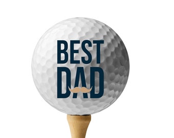 Photo Personalized Golf Balls | Custom Father's Day Gift, Set of 6