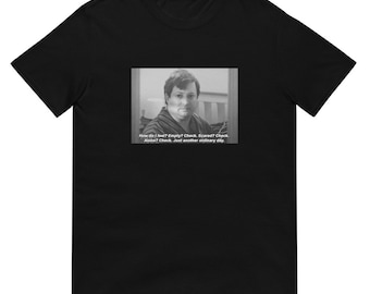 Camiseta con cita de Peep Show - Mark Corrigan Jez Superhans Funny Meme - C4 Comedy Merch - David Mitchell Robert Webb - Regalo para los fans de Peep Show