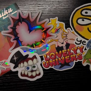 Vinyl Sticker Collection