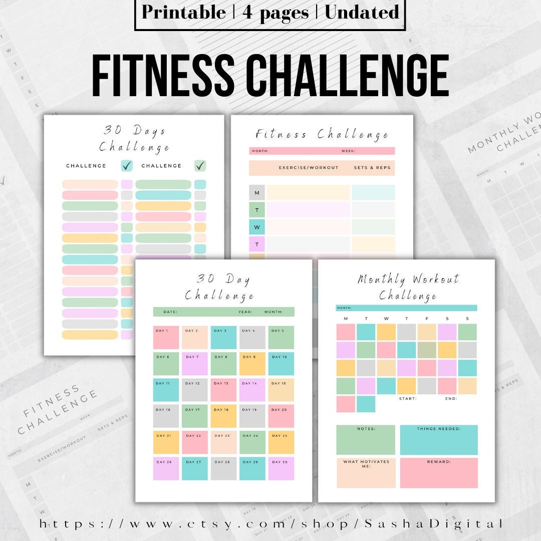 fitness-challenge-printable-workout-30-day-challenge-etsy
