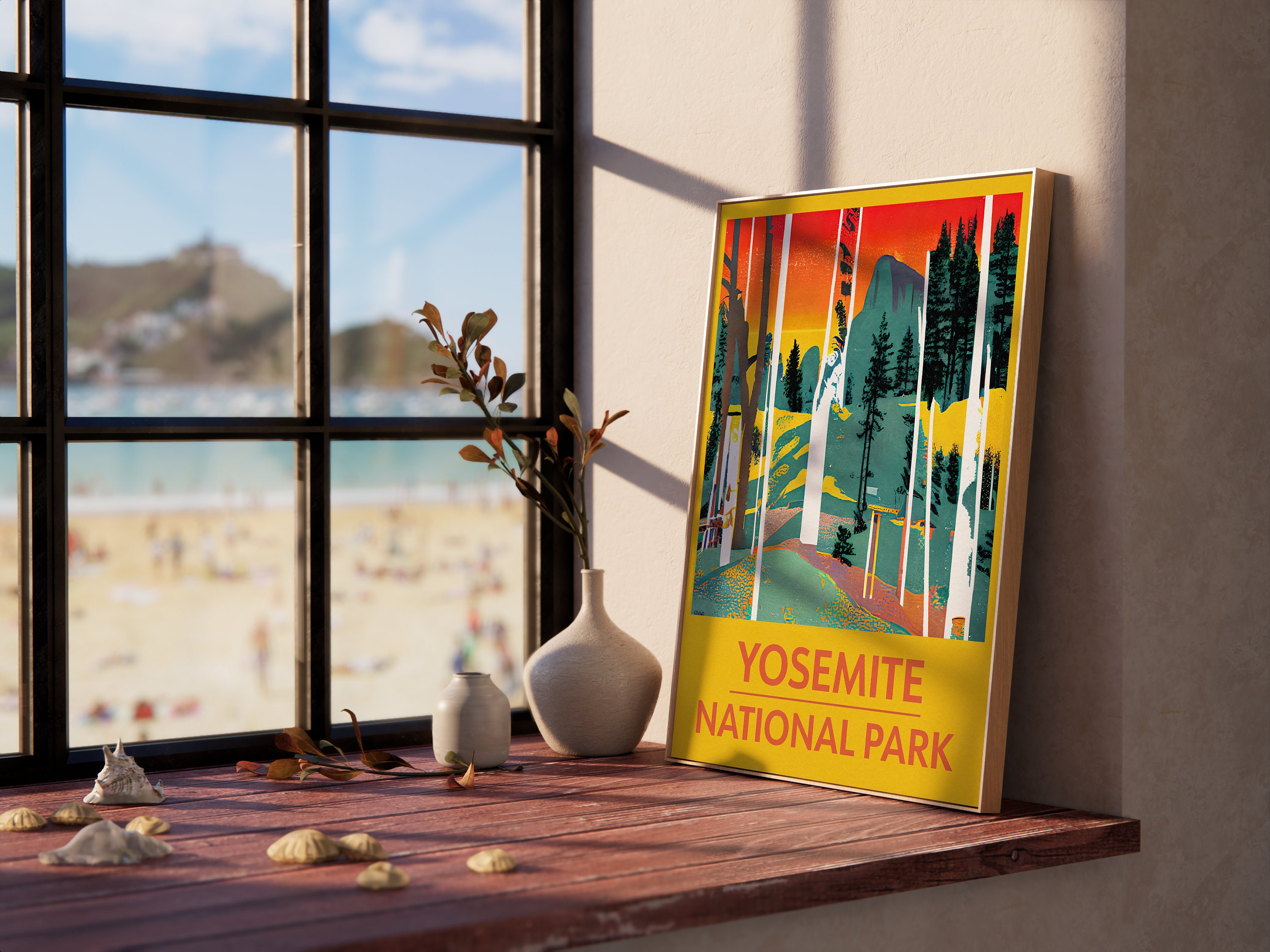 Discover Voyage Du Parc National De Yosemite Poster