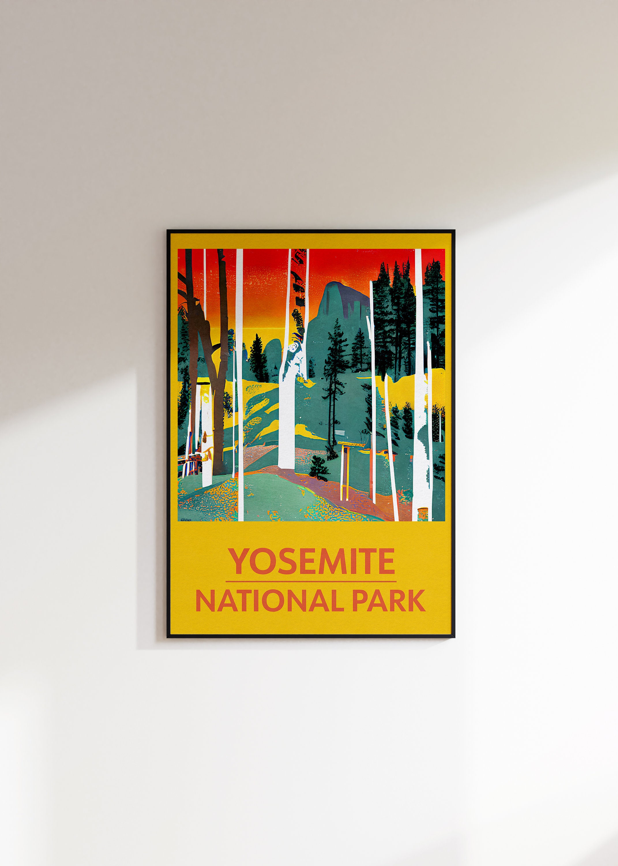 Discover Voyage Du Parc National De Yosemite Poster