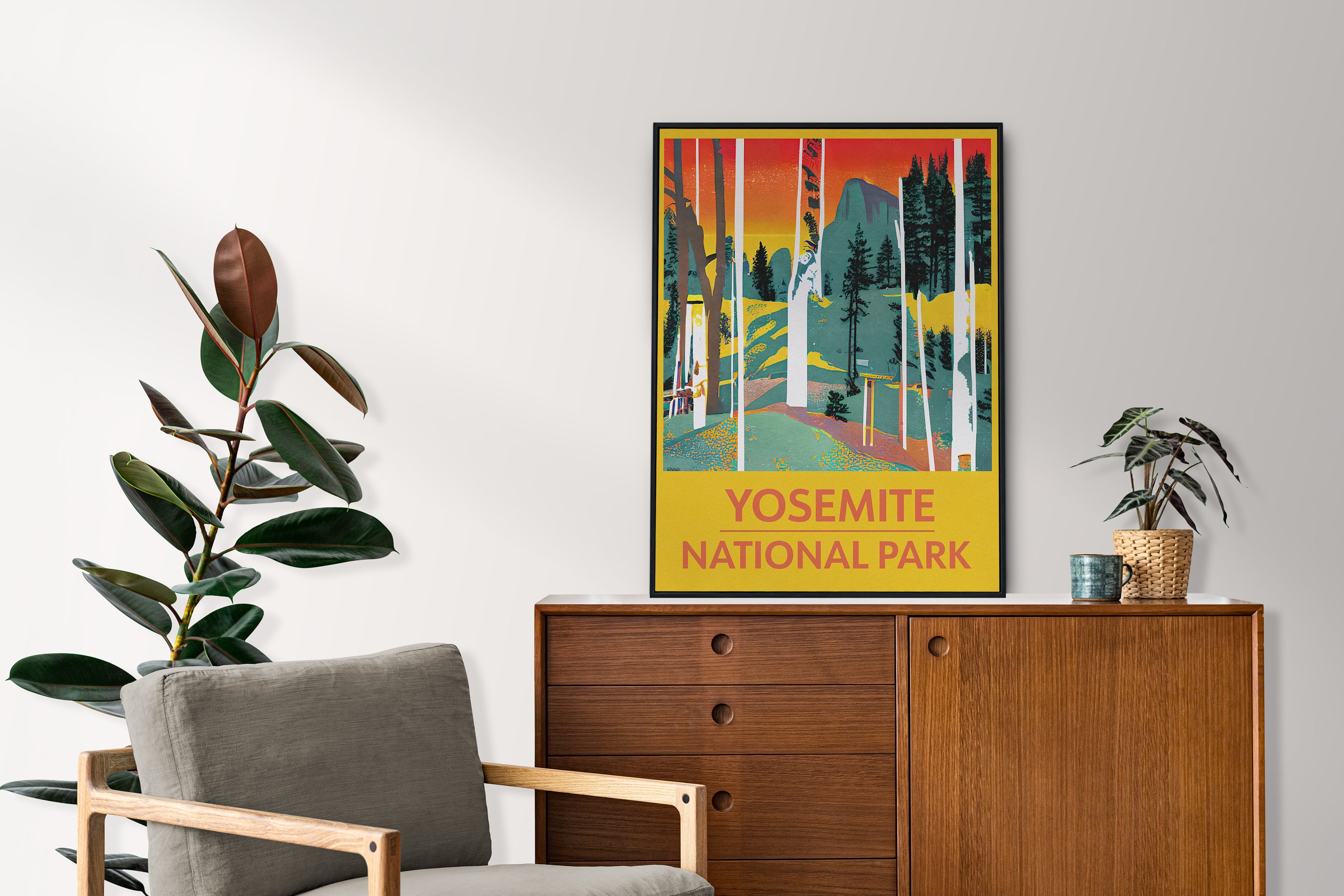 Discover Voyage Du Parc National De Yosemite Poster