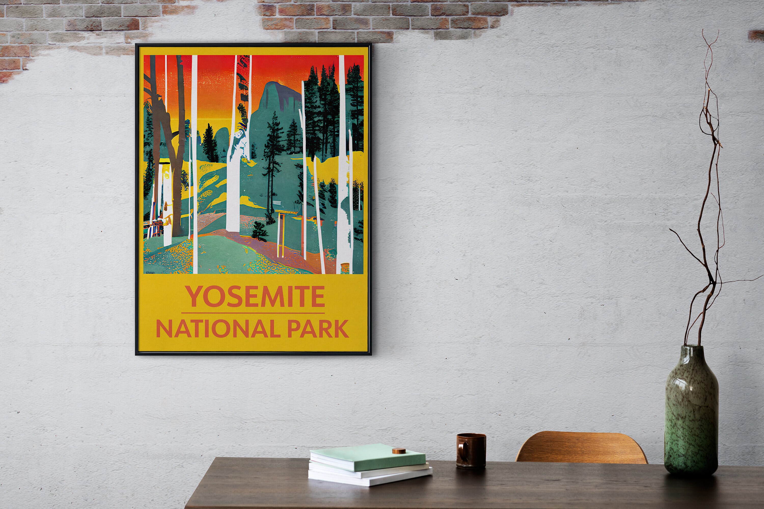 Discover Voyage Du Parc National De Yosemite Poster