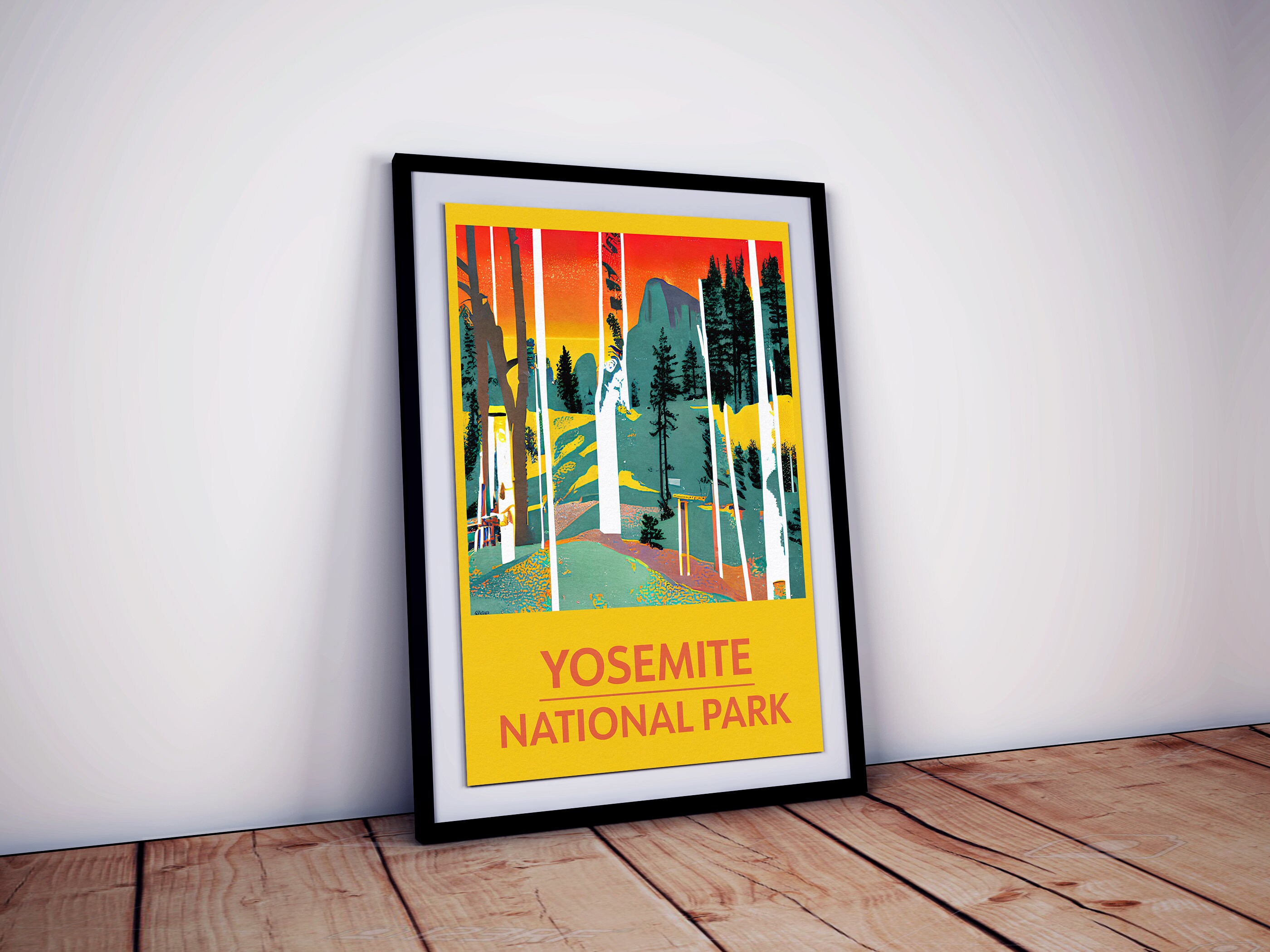 Discover Voyage Du Parc National De Yosemite Poster