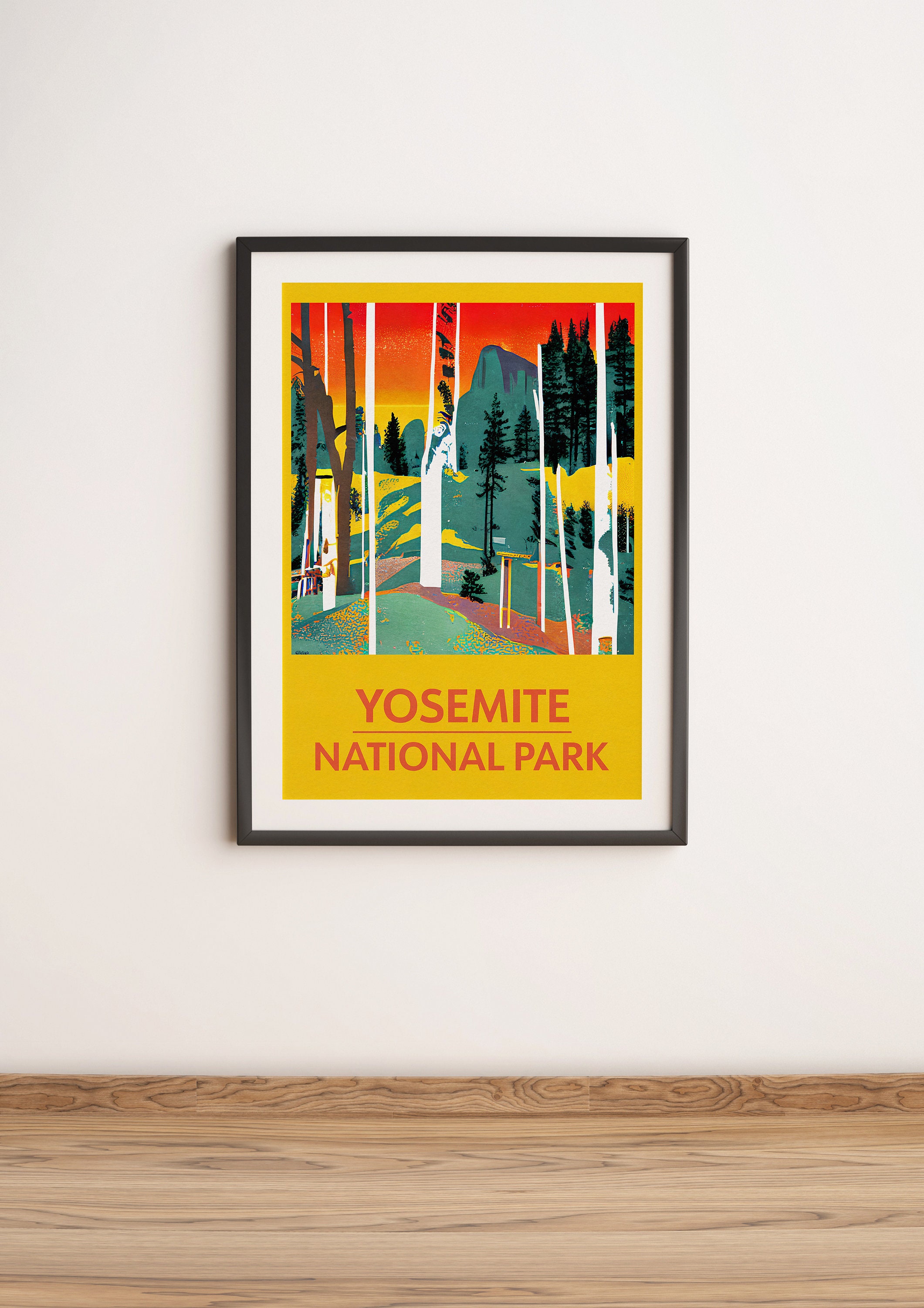 Discover Voyage Du Parc National De Yosemite Poster