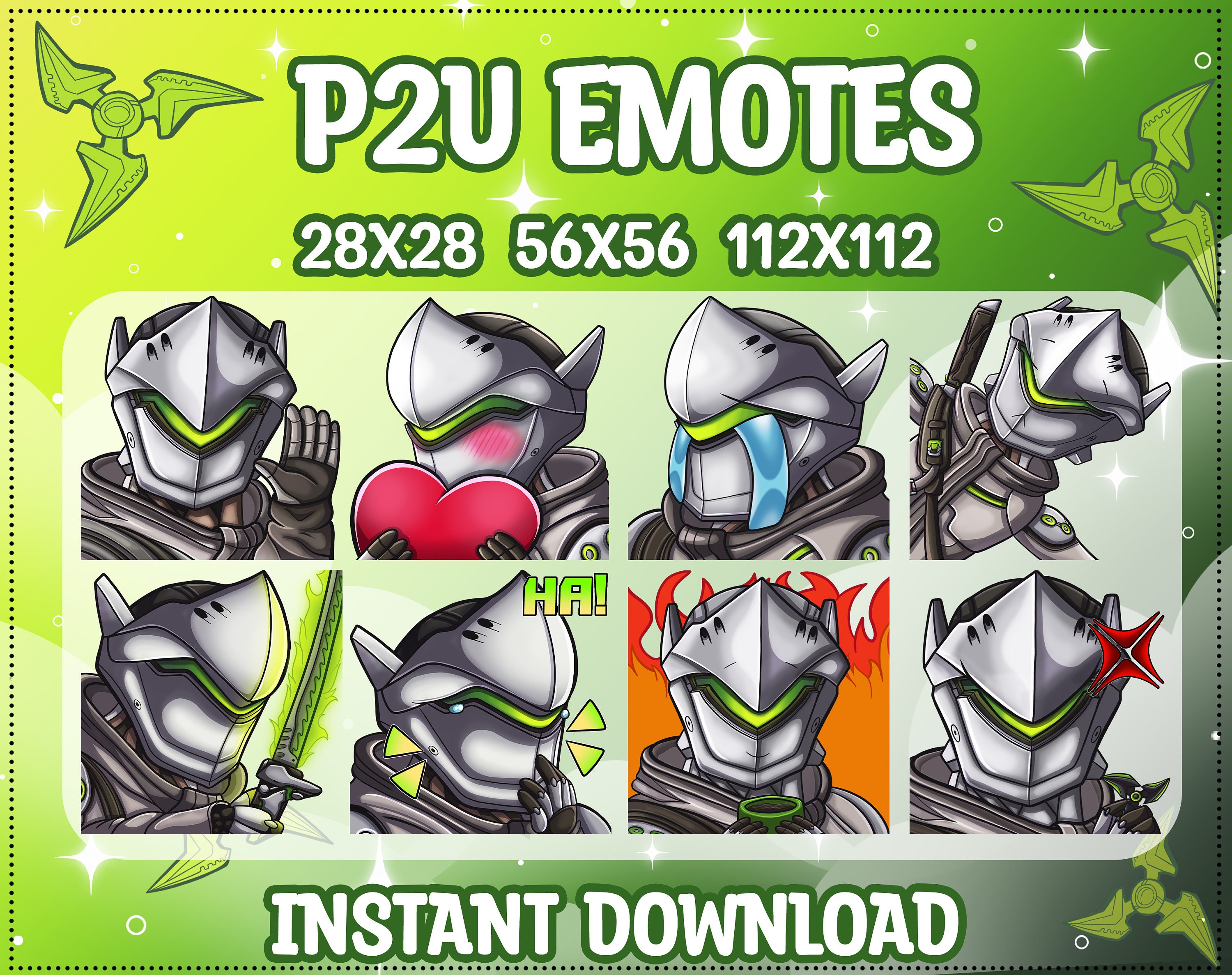 ILLARI OVERWATCH Emote: Discord Emotes / Twitch (Instant Download