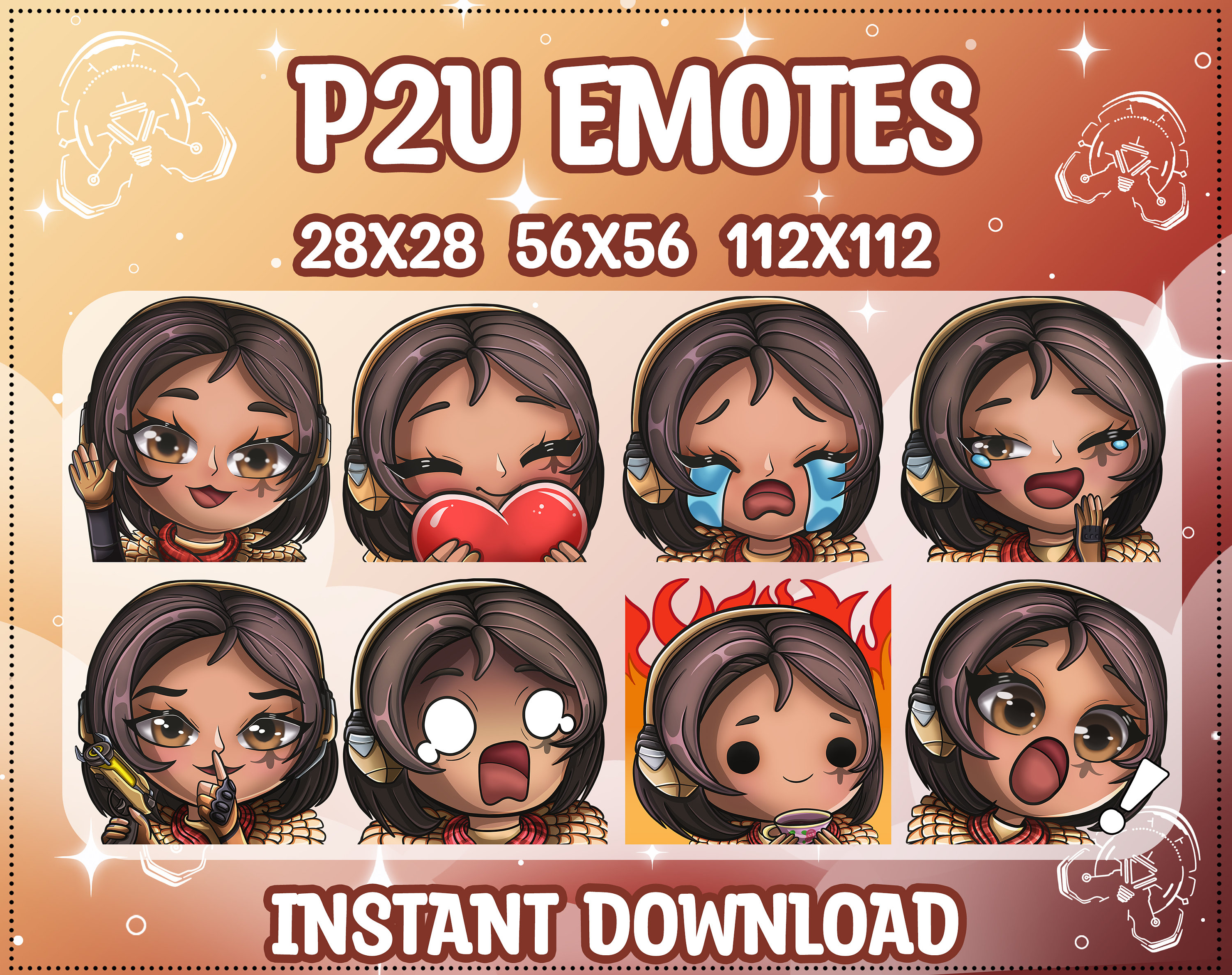 ILLARI OVERWATCH Emote: Discord Emotes / Twitch (Instant Download