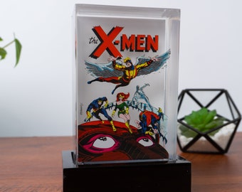 Comic Art 3D Resin Lamp Multilayer Epoxy Light