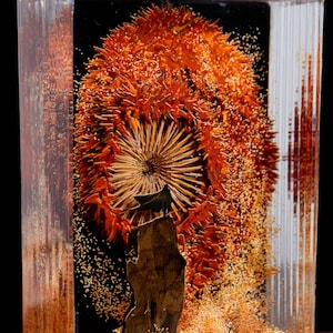 Desert Sand Worm Resin Statue – Dune Sci-Fi Night Light