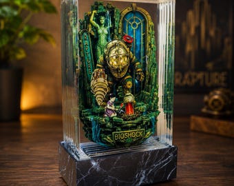 Big Daddy's Watch Kunstharz-Skulptur-Lampe