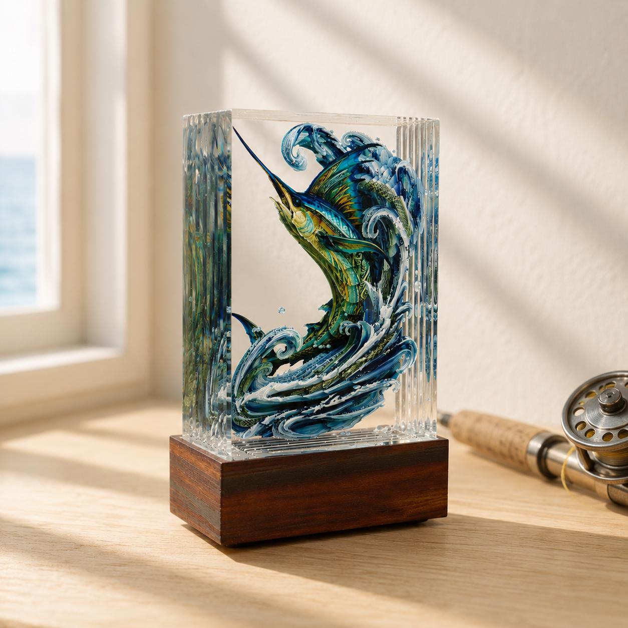 Blue Marlin Figurine - Etsy Canada