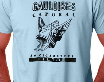 Gauloises T-shirt - Handsiebdruck