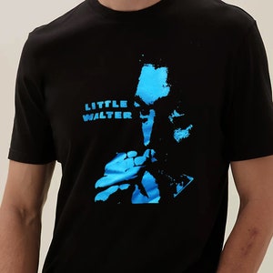 T-shirt Little Walter - Multicolore, Unisexe Adulte, Neuf Avec étiquettes, Fabriqué Au Royaume-Uni