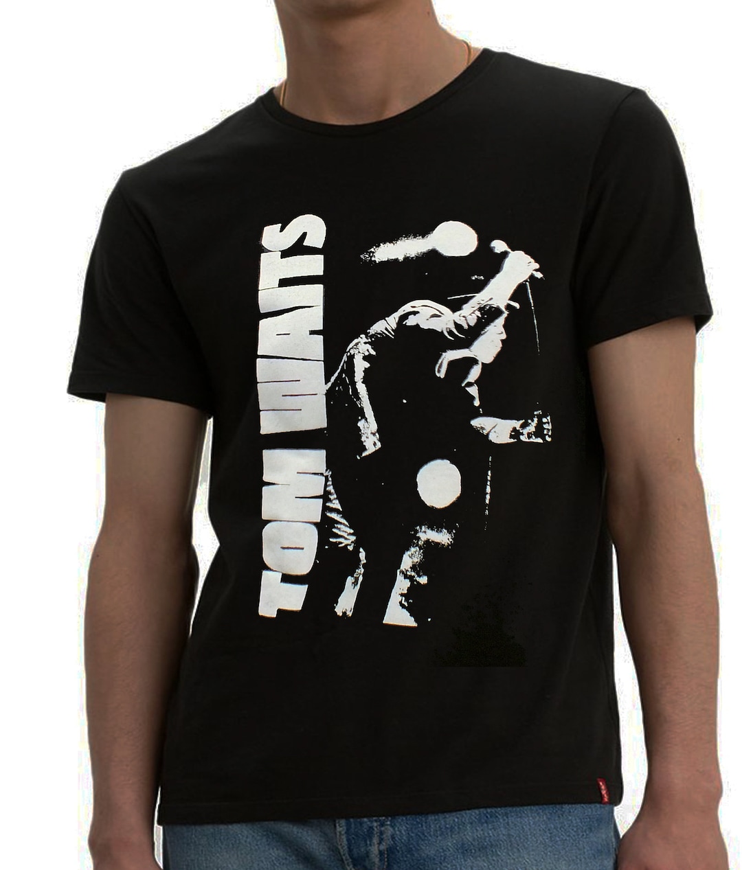 Tom Waits Tshirt Etsy