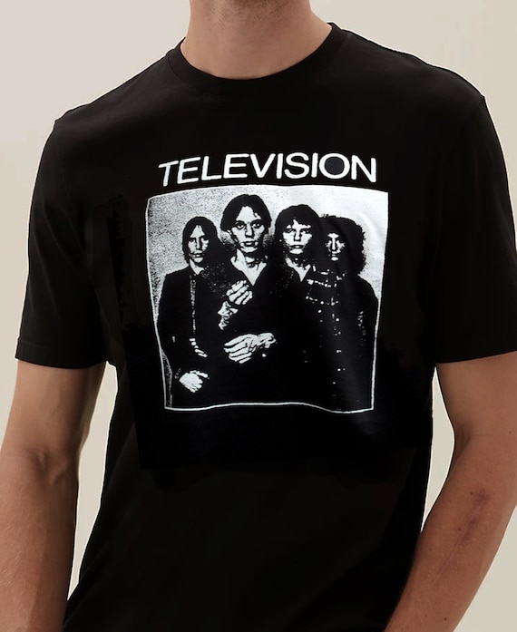Television Band T-shirt - Hand Screen-printed - Etsy
