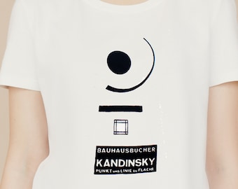 Camiseta Bauhaus Kandinsky | Serigrafada à mão
