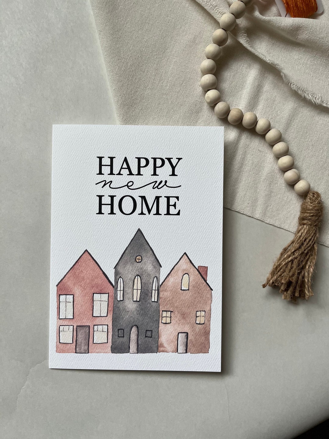 Printable Happy New Home Card - Etsy