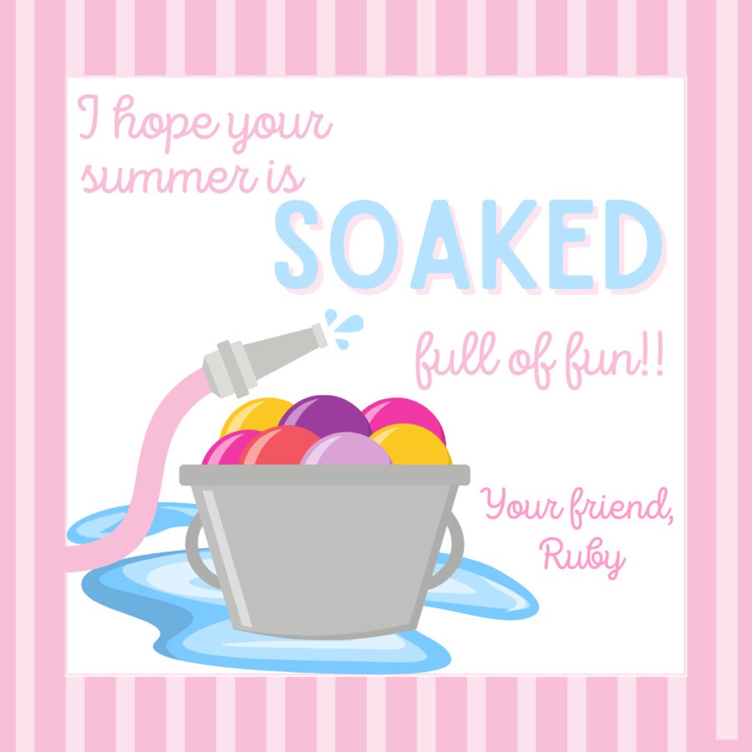 End of School Gift Tag, Printable Gift Tag, Personalized Gift Tag