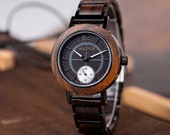 Montre en bois pour femme - durable et fabriquée à la main au cœur de la Bavière