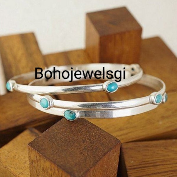 Turkoois armband, 925 zilveren armband, sierlijke armband, turquoise sieraden, edelsteen armband, natuurlijk turkoois, damesarmband, zilveren armband,