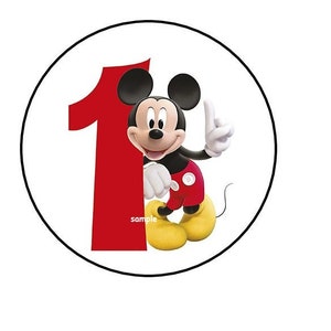 Buy 30 Minnie Mouse 3rd Third Birthday Stickers Envelope Seals Labels 1.5  Custom Online in India 