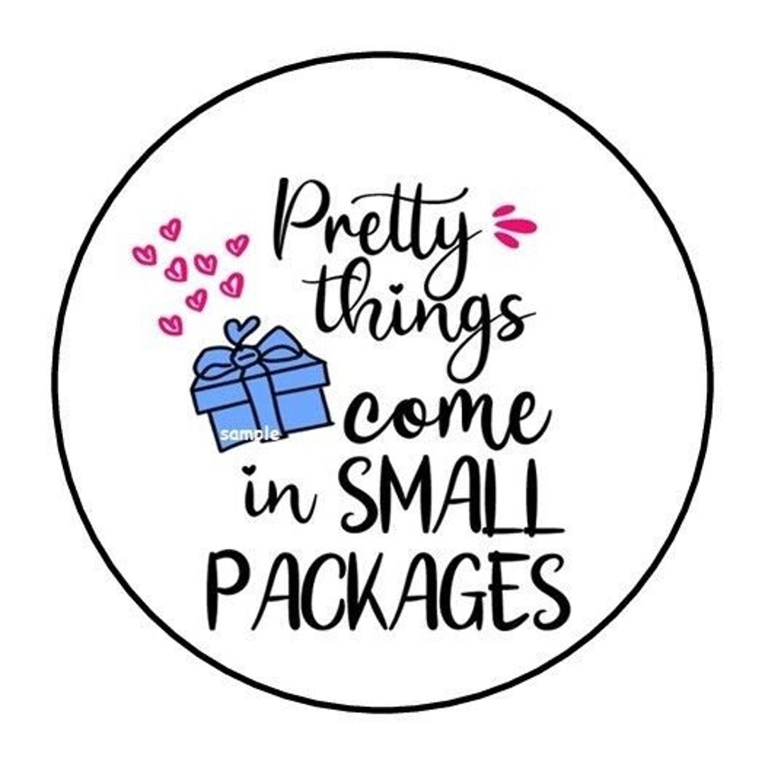 30 Pretty Things Come in Small Packages Envelope Seals Labels Stickers