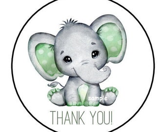 30pk Thank You Stay Well Bee Labels – Round Stickers, Envelope Seals, Handmade Multi-Color