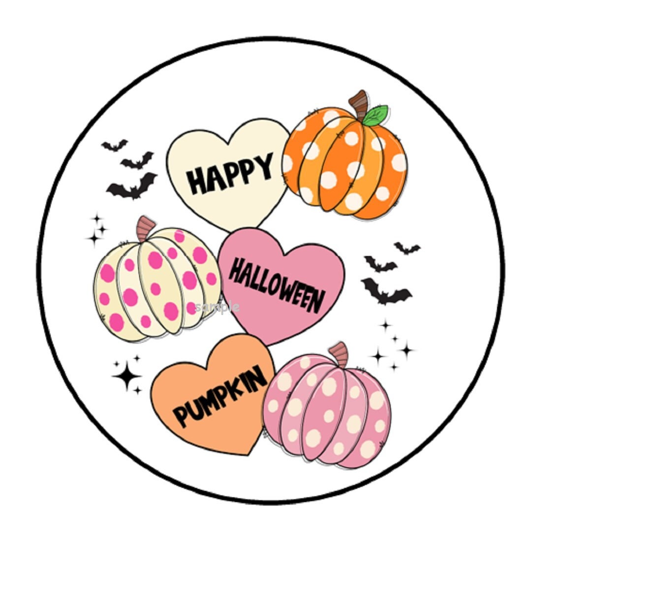 Lot De 1 000 Autocollants D'Halloween, 2 Rouleaux Avec Motifs