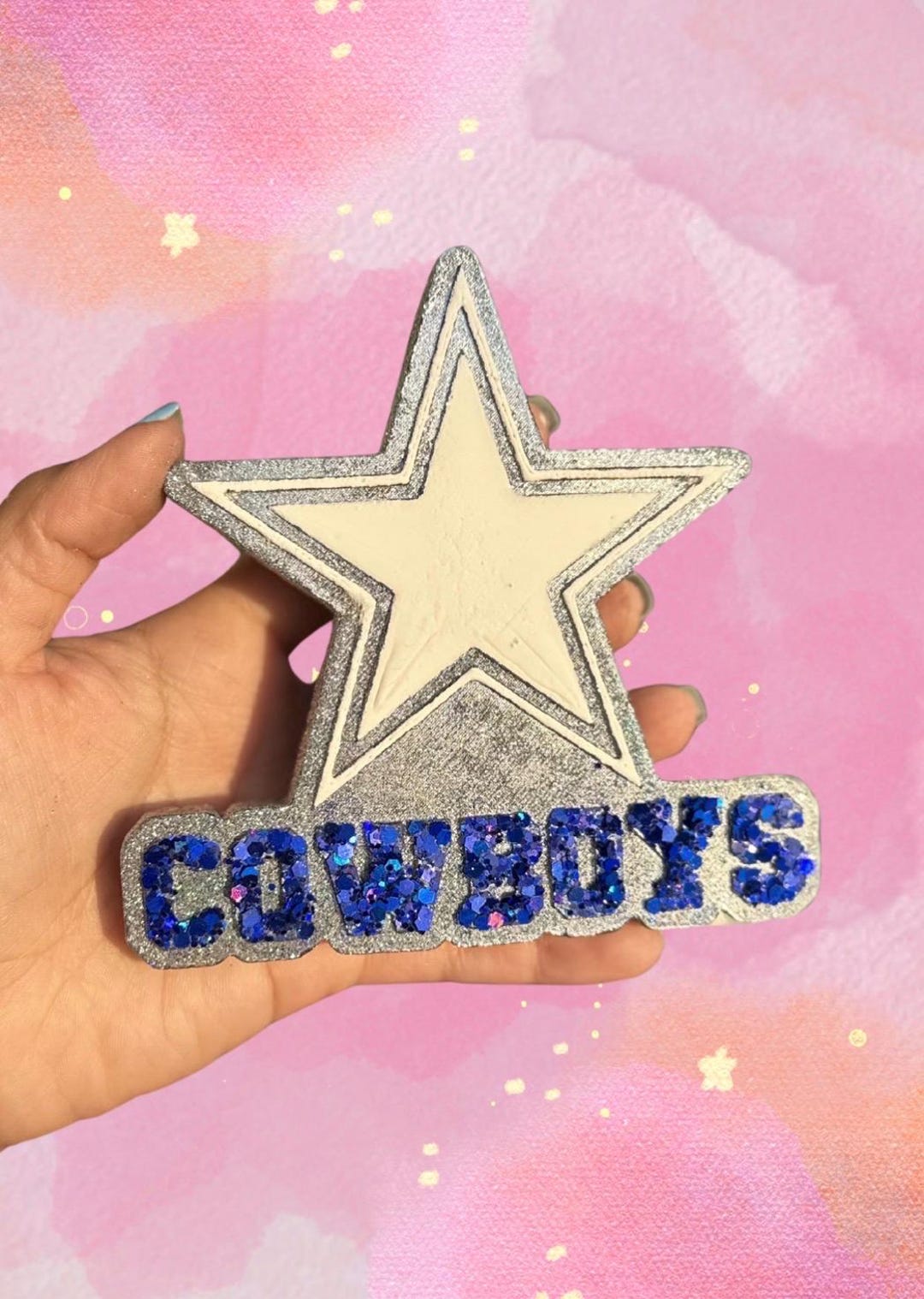Dallas Cowboys Star Car Freshie – NFL Football Fan Air Freshener