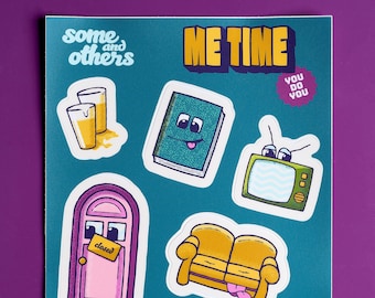 Me Time Sticker Set